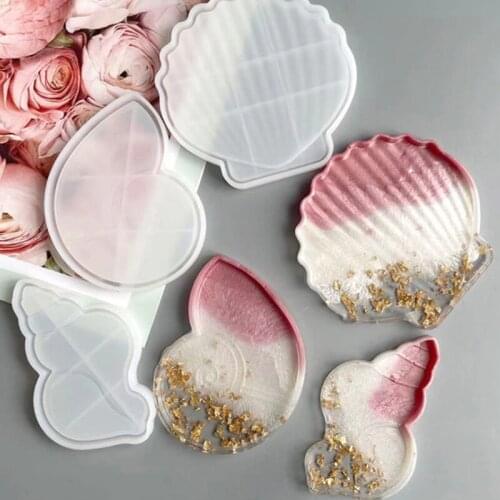 Ocean Shell Epoxy Mold Sea Star Conch Silicone Mold Diy Epoxy Resin Mold Sea Shell Jewelry Making Tool Crafts Home Decoration