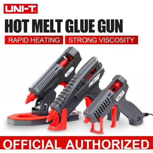 UNI-T Hot Melt Glue Gun 40W 60W 80W 100W Constant High Heat Adjustable Temperature 110V-240V Voltage Household Repair Tool DIY