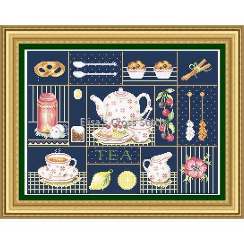 JW102 Cross Stitch Kit Cross stich Kits Homfun Craft Cross Stich Painting Joy Sunday Christmas Decorations For Home Homefun