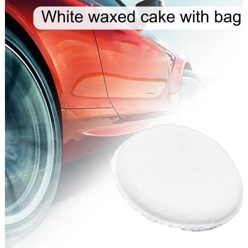 Auto Wax Applicator Pad Soft Strong Water Absorption Microfiber Compact Elastic Car Waxing Sponge for Car Brushes Maintenance