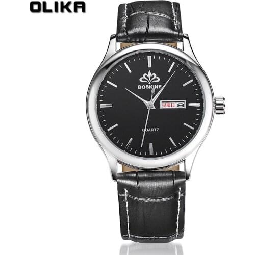 2021 New Mens Watch Luminous Waterproof Simple Casual Quartz Strap Calendar Mens Watch