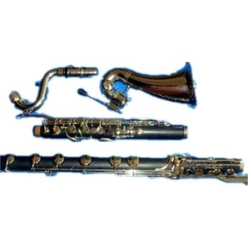 New BASS (Low C )Clarinet Bb Hard Bakelite Body A-136