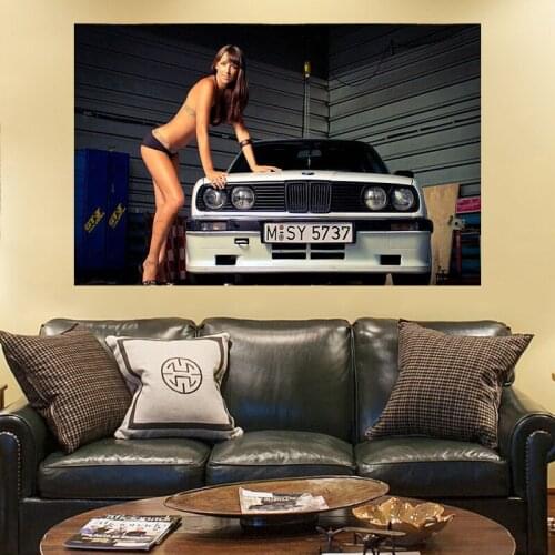Posters PrintsSuper Racing Car Wall Art Pictures Poster Canvas Painting for Living Room Home Decor Cuadros