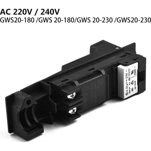 Switch Trigger Replacement For BOSCH Angle Grinder Electric Hammer Drill AC 220V/240V Spare Parts