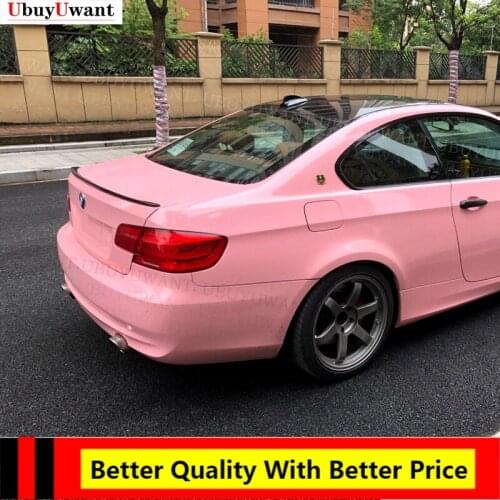 M Style Carbon Fiber Rear Roof SPOILER Trunk Lip Boot Wing Fit FOR BMW E92 SPOILER 3 Series 2 Door E92 M3 E92 Coupe 2005 - 2012