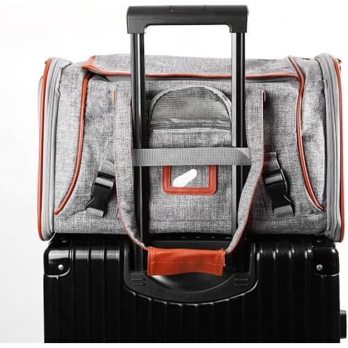 Dog Accessories Transport Bag Car Travel Handbag Cat Nest Bed Oxford Cloth Pet Carriers for Small Dogs Puppy Suitcase Mesh Bags