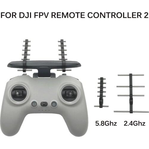 2.4Ghz/5.8Ghz Yagi Antenna Signal Booster for DJI FPV Remote Controller 2 Yagi Signal Enhancer for DJI FPV Combo Accessories