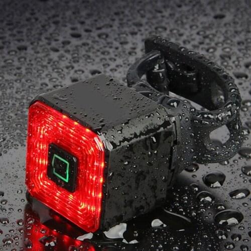 Bike Light 6 Mode USB Rechargeable LED Cycling Bicycle Bicycle Warning Front Rear Tail Light Lights for Bike XR-Hot