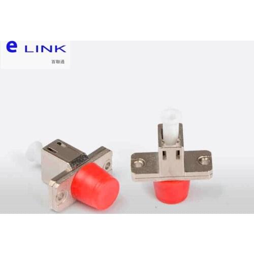 10pcs FC-LC fiber hybrid adapter connector singlemode multimode OM3 OM4 OM5 UPC APC optical fibre coupler high quality ELINK