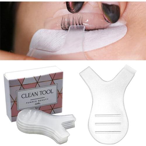 5pcs/Lot Y Shape Silicone Eyelashes Lift Lifting Curler Eye Lash Extension Graft Brush Tool Eye Lash Perming Pad