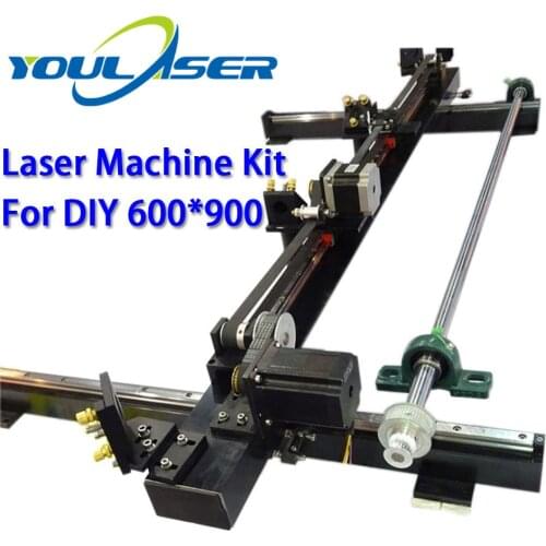 Co2 Laser Mechanical Spare Parts Kit 600mm*900mm Single Head for DIY 6090 CO2 Laser Engraving Cutting Machine