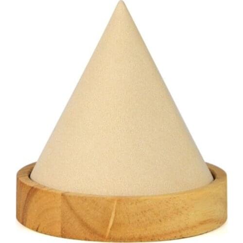 Cone Shape Wooden Bangle Bracelet Anklet Jewelry Display Stand Ring Watch Holder Dropshipping