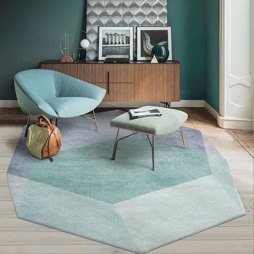 Modern Irregularity Geometric Livingroom Carpets Bedroom Rugs Sofa Coffee Table Mat Nordic Home Carpet Hotel Bedside Area Rugs