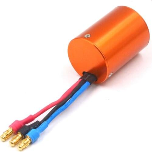 FATJAY brushless inrunner 4-pole sensorless motor 2838 2800KV 3800KV for RC car boats 380 390 Upgrade motor