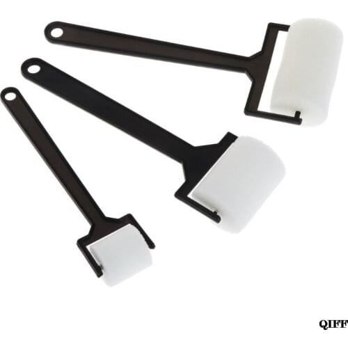 Drop Ship&Wholesale 3Pcs White Sponge Paint Brushes Children Graffiti Roller Stamp Kids Painting Toy APR29