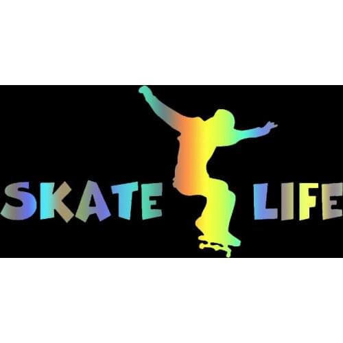 S50762# Various Sizes/Colors Car Stickers Vinyl Decal Skate Life Motorcycle Decorative Accessories Creative Laptop Helmet