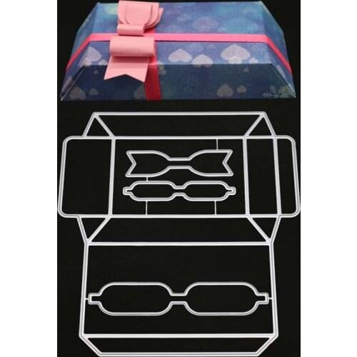 YINISE Metal Cutting Dies For Scrapbooking Stencils Gift Box Bag DIY Paper Album Cards Making Embossing Folders Die Cuts Cutter