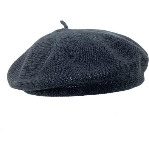 Bruceriver Womens Solid Color French Beret