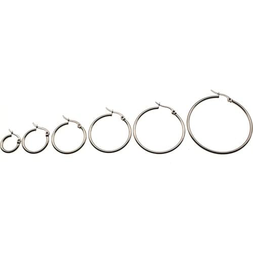 10pcs (Never Fade) Stainless Steel Earring Hoop Jewelry Finding Earrings Hooks Clasp for DIY Ear Wire DIY Making Accessories