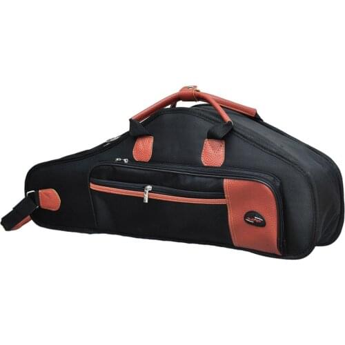 1680D Water-resistant Oxford Cloth Bag Cotton Padded Advanced Fabrics Sax Soft Case Adjustable Shoulder for Alto Saxophone