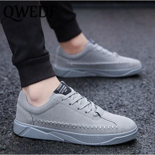 2019 Brand High quality all Black Mens leather casual shoes Fashion Breathable Sneakers fashion flats big size 39-44 SC-91