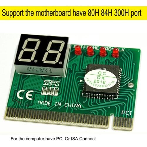 4-bit computer diagnostic card PCI test card 4-bit motherboard fault detection card for GRiS desktop computer