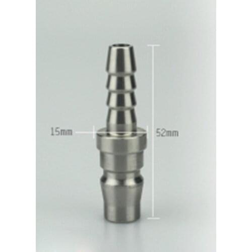 8mm Hose Barb x Plug Pneumatic C Type Quick Release Connector