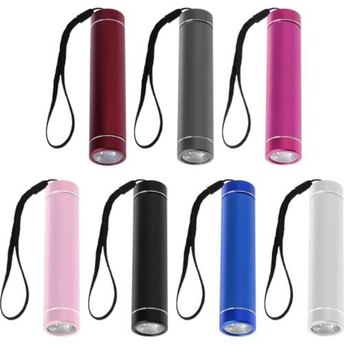 DIY 1x 18650 Battery Power Bank Case LED Flashlight USB Charger For Smart Phone