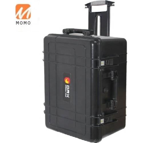 EPC018-2B IP67 plastic storage toolbox custom foam carrying case with wheel
