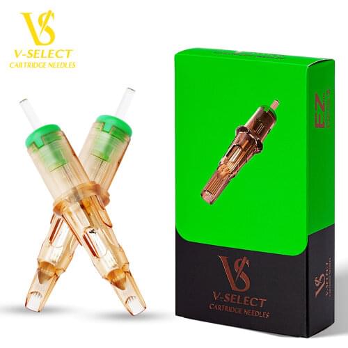 EZ V Select Tattoo Cartridge Needles #10 0.30mm Magnum M1 Disposable Sterile Tattoo Needles for Tattoo Machine Pen 20 pcs/Box