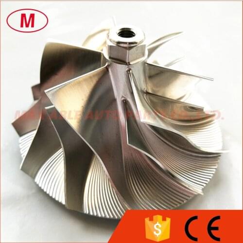 GT3888VA 725326-0002 High performance Turbo Aluminum 2024/Billet compressor wheel 63.40X88.25mm 6+6 blades for Chevy 6.6L