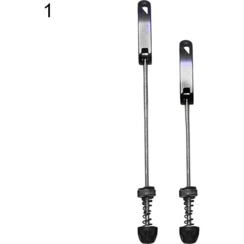 80%HOT 1Pair Bike Bicycle Cycling Wheel Hub Skewers Quick Release Bolts LeverS1 Axle Set
