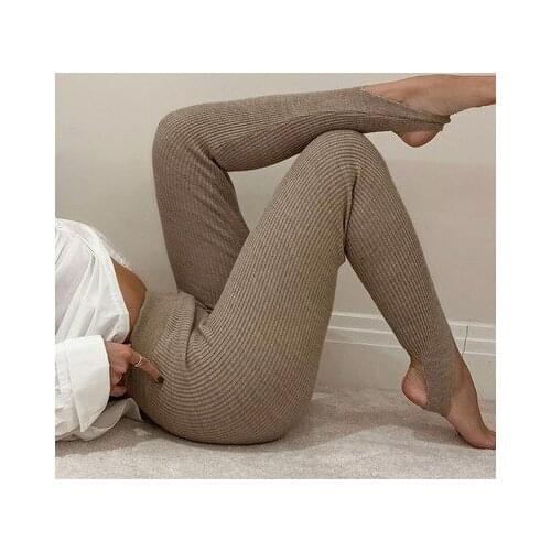 Женские трикотажные легинсы MAXAKG China At AliExpress