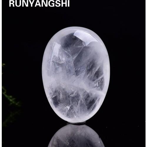 Natural crystal clear quartz Tumble Stones Polished Healing Crystal Gemstones Fen Shui Stone Fish Tank Aquarium Decor