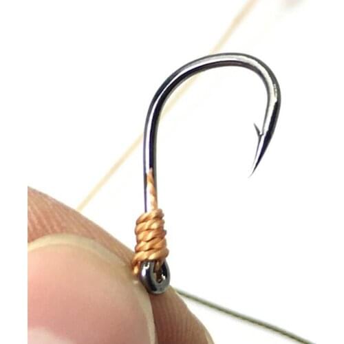 Fishing Hooks Carbon Steel Swivel Fishhooks Fish Lure Bait String Hook Fishing Tackle Tool Durable Easy to Use Fish Accessories