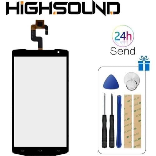 For Original Oukitel K10000 Touch Screen Panel Perfect Repair Parts +Tools K10000 Glass With Digitizer Sensor Replacement