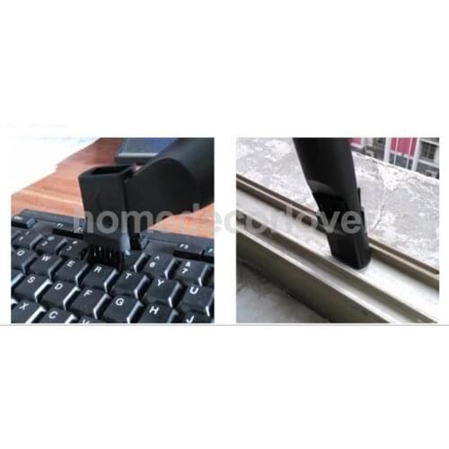 2-in-1 Foldable Vacuum Cleaner Brush Power Nozzle Attachment Head for Vacuums with Dia. 32mm