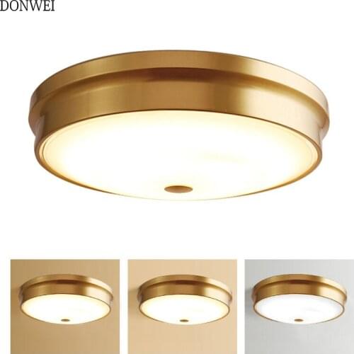 DONWEI Led Ceiling Lights Modern LED Ceiling Lamp 110V 220V18W Surface Mounted Light For Home Kitchen Bedroom Living Room