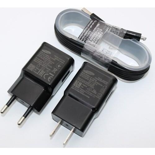Samsung S8 S9 plus Original Fast Charger 15W 9V1.67A 1.2m USB Type C Cable Travel Adapter EU/US/UK Note8 S 9 S 8 C5 C7 C9pro