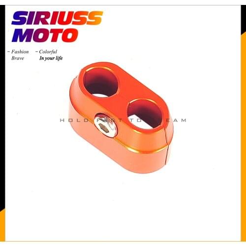 CNC Billet Throttle Cable Protection Guard Holder For XCF EXCF XCFW RC390 XCW SXF SMR EXC XCRW XCG SX EX SXS