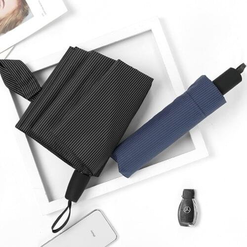 Automatic Parasol Umbrella Big Black Retro Business Garden Golf Umbrella Windproof Outdoor Men Sombrillas Rain Gear BY50BU