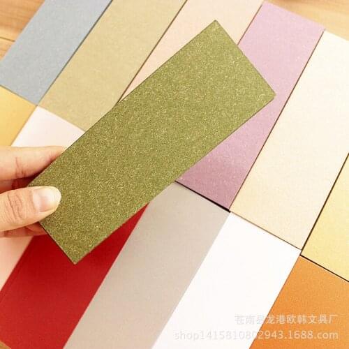 1pcs European and Korean stationery Grass paper Vintage graffiti bookmarks DIY creative paper bookmarks custom 20/Pack