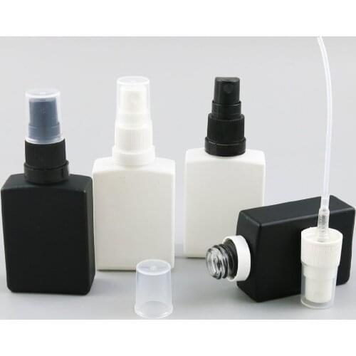 10 x 30ml Flat Essential Oil Glass Bottle Cosmetic Container with Tamper Evident prayer For perfume 1oz Perfume Bottle