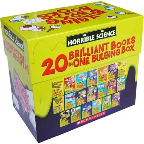 20 Books box set Horrible Science American primary school Popular science bridge book Nature Quest Storybook kids 8-12 years