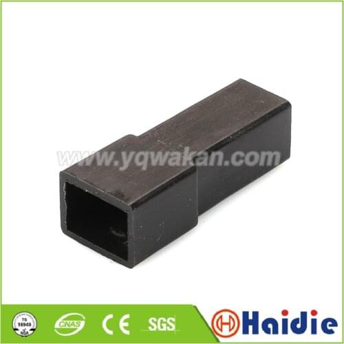 5sets 1pin 6.3mm Auto electric plastic housing plug harness cable connector 180916