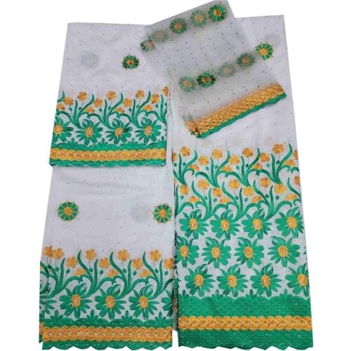 African Dry Lace Fabric High Quality 100%Cotton Lace French Lace Fabric With Stones Swiss Voile Lace In Switzerland HL-135