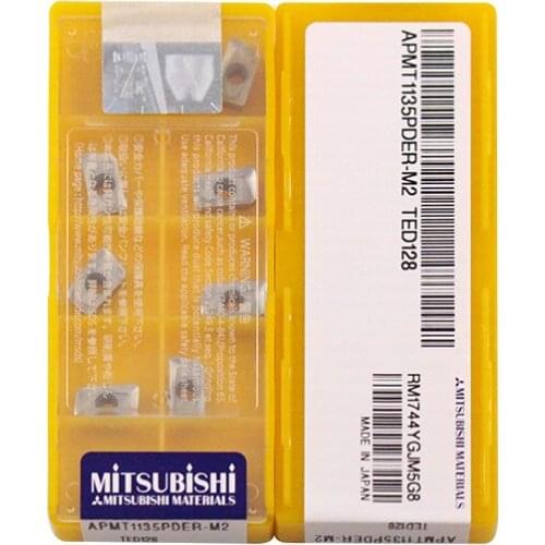 APMT1135PDER-M2 TED128 100% Original carbide insert with the best quality 10pcs/lot free shipping