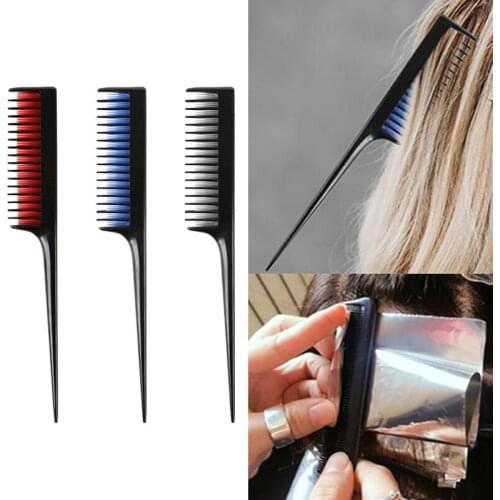 Cutting Comb Hair Brushes Divide Parting Styling Tail Comb Dye Comb Barbershop