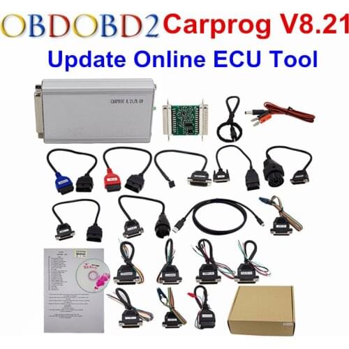 Online Version Carprog V8.21 Carprog V10.05 / 10.93 Car Prog Programmer For Airbag/Radio/Dash/IMMO/ECU Auto Repair Tool
