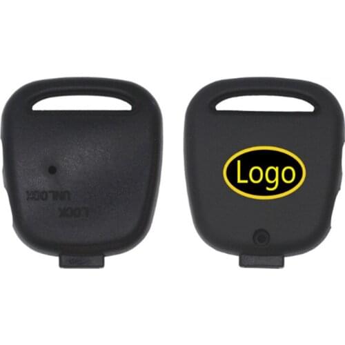 Side 1 button 2 button replacement Remote Key Shell For Toyota Carina Estima Harrier Previa Corolla Celica Key Case no blade